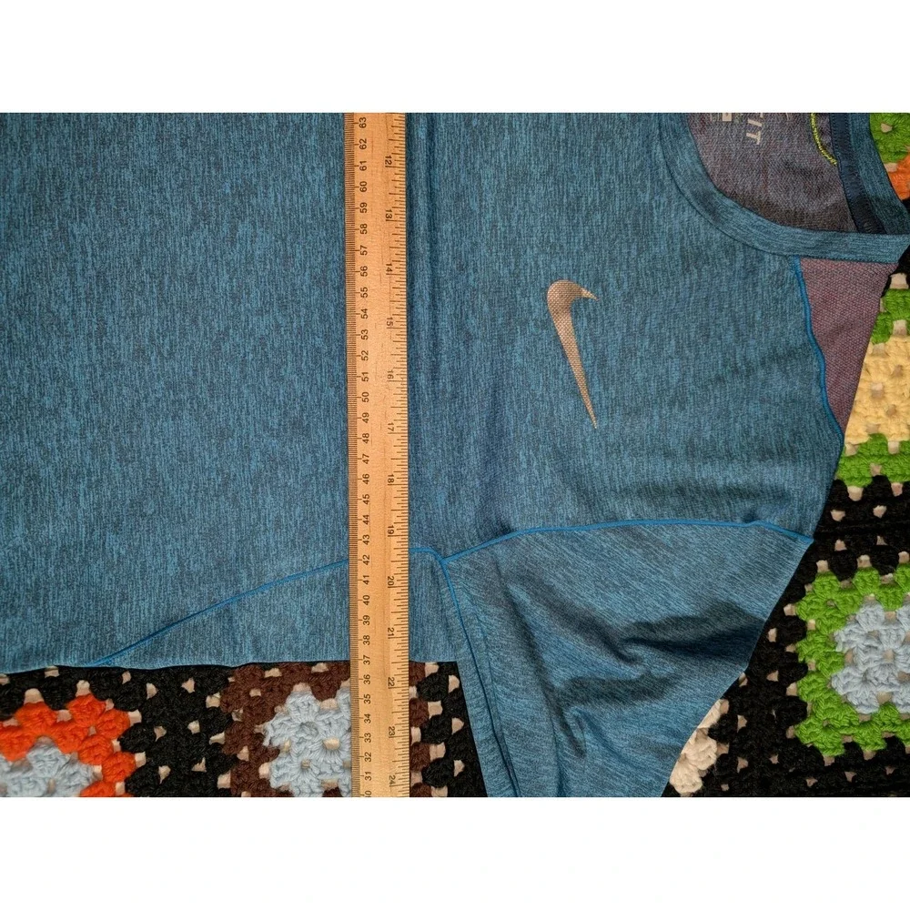 Nike Dri Fit Long Sleeve Shirt Ultimate Seamless Running‎ Tennis Large